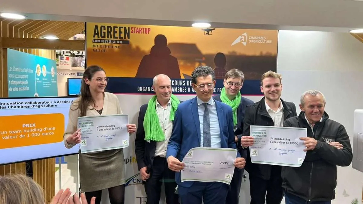 Seabex SAS lauréate du Trophée de l’Innovation au concours Agreen Startup 2023